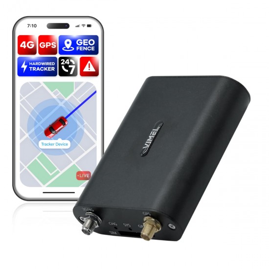 4G Real-Time GPS Tracker Hardwired 