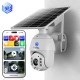 Wireless Security Camera PTZ Solar Powered WIFI 