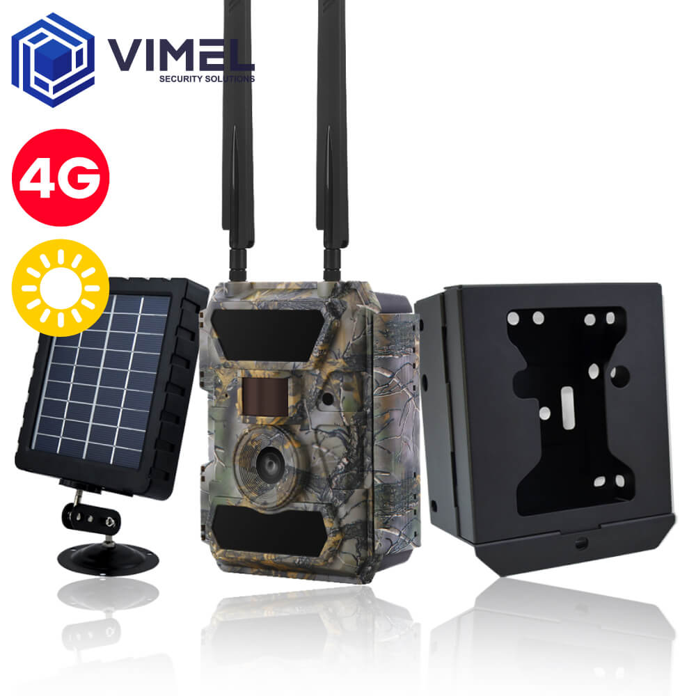 solar powered trail camera 4g