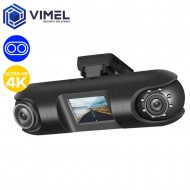 Dual Dash Camera Night Vision 4K