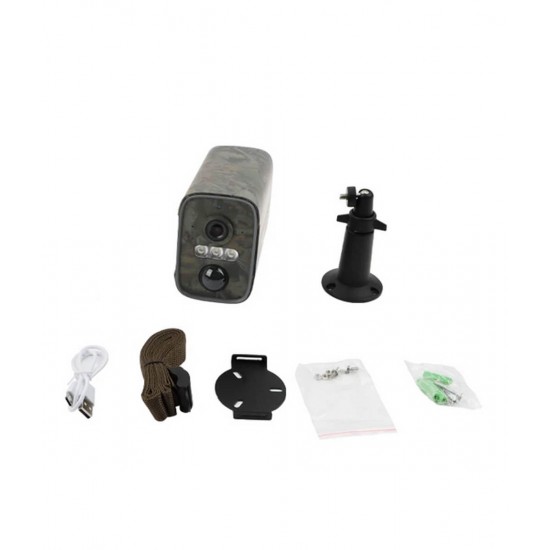 Outdoor 4G Security Camera 2K Mini Camouflage