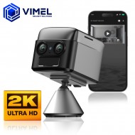 Wireless Security Camera 4G Dual ULTRA HD 2K