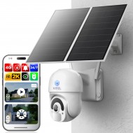 4G Security Camera Solar 2K