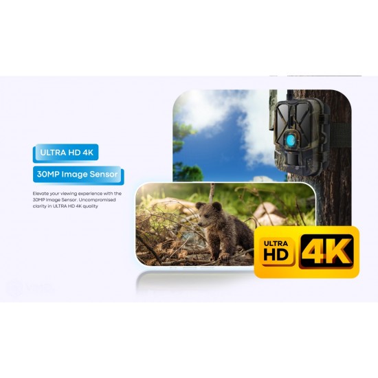 4G Outdoor Trail Camera ULTRA HD 4K