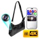 Covert Purse Camera with WiFi 4K Video