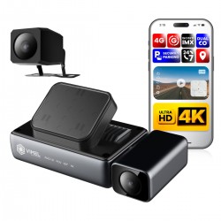 4G Dashcam with 4K Parking Monitoring