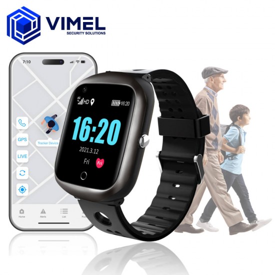 4G Smart Watch GPS Tracker Kids Elderly Camera