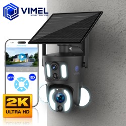 Home Security Camera Solar 2K WIFI 10X