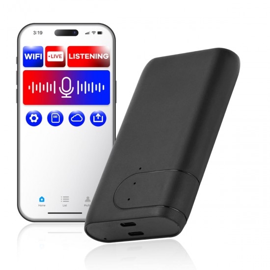 Live Listening Device Powerbank Voice Recorder WIFI